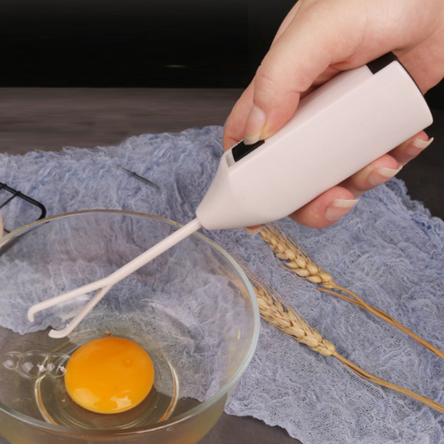 Elektryczna trzepaczka do jajek i spieniacz do mleka - Mini, mocny i wytrzymały - Wianko - 1