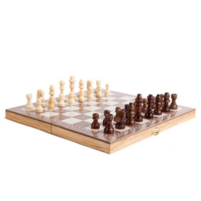 Międzynarodowe szachy drewniane z szachownicą papierową - wysoka jakość, król 65mm, narzędzie edukacyjne - Wianko - 11