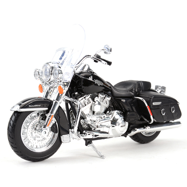 Model motocykla Maisto 1:12 2013 FLHRC Road King klasyczny odlew - Wianko - 1