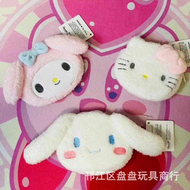 Sanrio Hello Kitty Trójwymiarowa Portmonetka Pluszowa dla Dziewczynki z Posiadaczem Karty - Wianko - 1