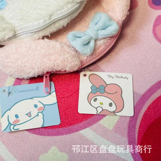 Sanrio Hello Kitty Trójwymiarowa Portmonetka Pluszowa dla Dziewczynki z Posiadaczem Karty - Wianko - 8
