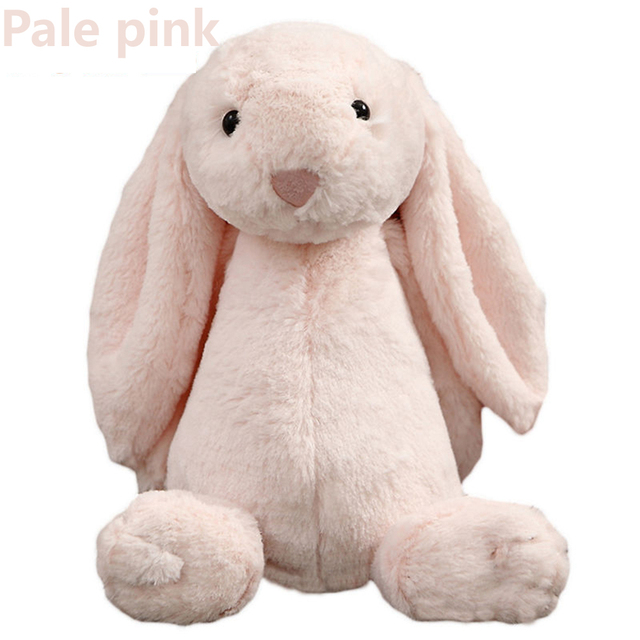 Pluszowy królik z długimi uszami - miękka lalka dla dzieci, świetny prezent urodzinowy - Wianko - 12