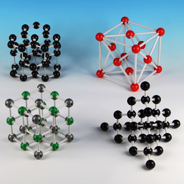Model chemii organicznej - duży zestaw nieorganicznych cząsteczek, chemiczna struktura molekularna - narzędzie laboratoryjne i materiał edukacyjny - Wianko - 4
