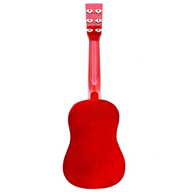 Gitara akustyczna 23 Cala, kolor drewna, 6 strun, instrument muzyczny - Wianko - 4