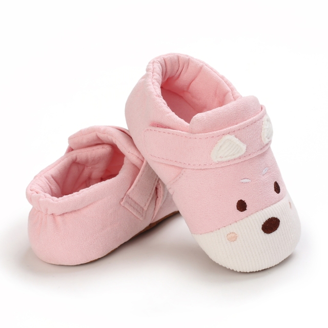 Maluch 2021 - Nowe buty dla noworodka, chłopców i dziewczynek, zwierzęce wzory, miękka i antypoślizgowa podeszwa, ciepłe buty dla dzieci - Wianko - 4