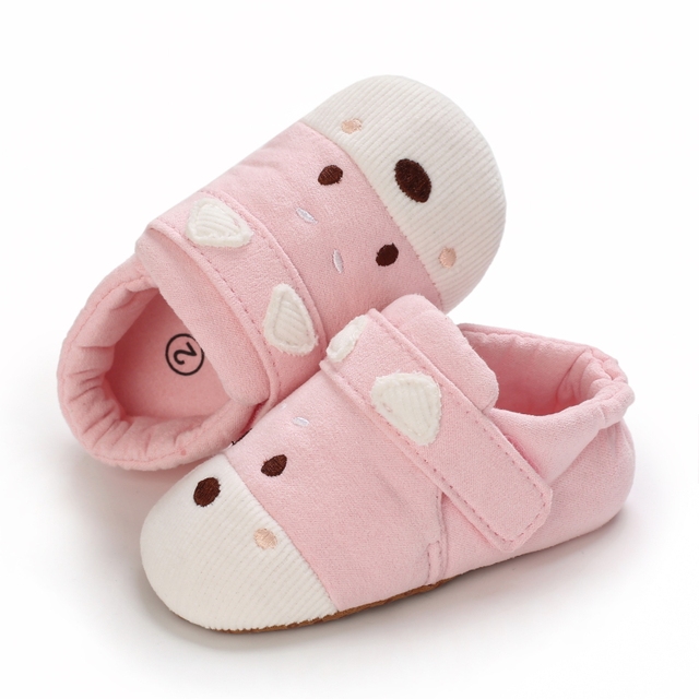 Maluch 2021 - Nowe buty dla noworodka, chłopców i dziewczynek, zwierzęce wzory, miękka i antypoślizgowa podeszwa, ciepłe buty dla dzieci - Wianko - 5