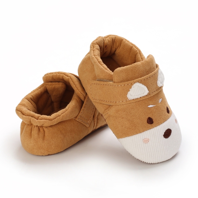Maluch 2021 - Nowe buty dla noworodka, chłopców i dziewczynek, zwierzęce wzory, miękka i antypoślizgowa podeszwa, ciepłe buty dla dzieci - Wianko - 11