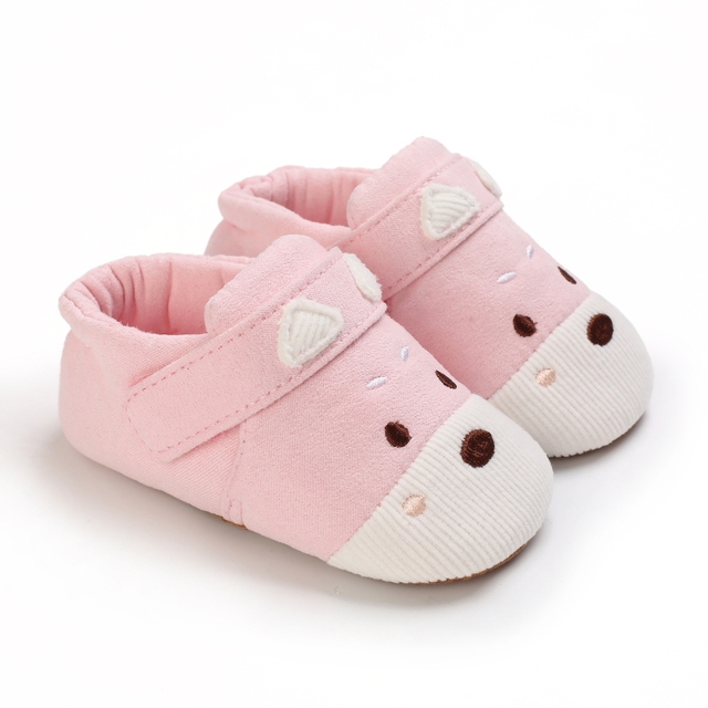 Maluch 2021 - Nowe buty dla noworodka, chłopców i dziewczynek, zwierzęce wzory, miękka i antypoślizgowa podeszwa, ciepłe buty dla dzieci - Wianko - 2
