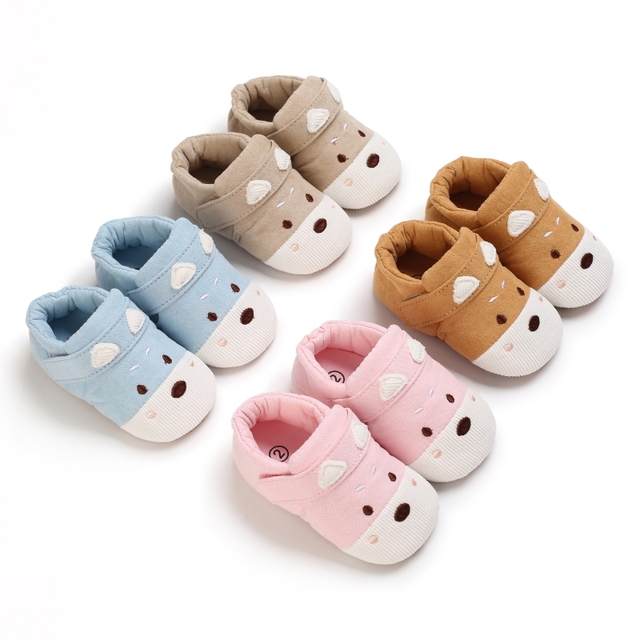 Maluch 2021 - Nowe buty dla noworodka, chłopców i dziewczynek, zwierzęce wzory, miękka i antypoślizgowa podeszwa, ciepłe buty dla dzieci - Wianko - 7