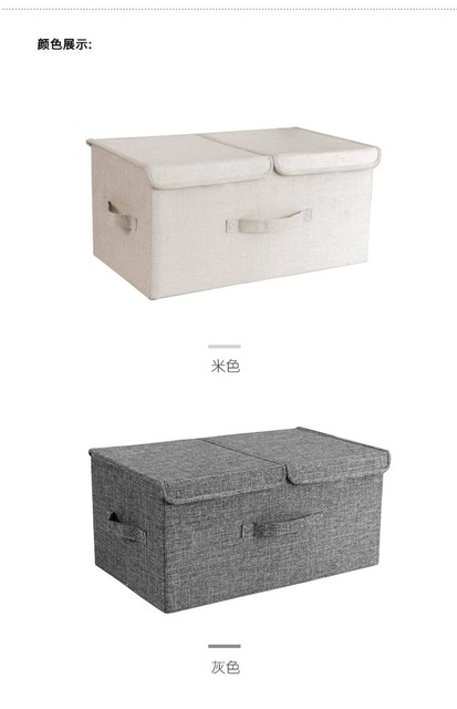 Torba do przechowywania ubrań, kołder, koców i pościeli ze wzmocnionym uchwytem - Organizer Box Premium - Wianko - 5