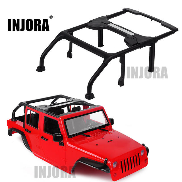 Rozstaw osi INJORA 313mm do konwersji samochodów axial SCX10 90046 Jeep Wrangler Body Shell 1/10 RC - Wianko - 3