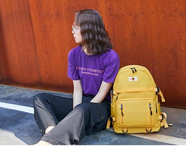Mochila studenta 2020 - plecak nylonowy z ładowaniem USB na laptopa - Wianko - 10