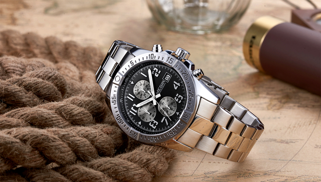 Mężczyźni zegarek MEGIR 2030 - luksusowy zegarek kwarcowy ze stali nierdzewnej - Wianko - 16