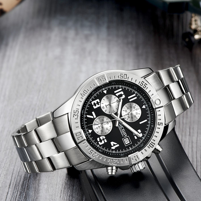 Mężczyźni zegarek MEGIR 2030 - luksusowy zegarek kwarcowy ze stali nierdzewnej - Wianko - 11
