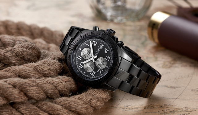 Mężczyźni zegarek MEGIR 2030 - luksusowy zegarek kwarcowy ze stali nierdzewnej - Wianko - 17