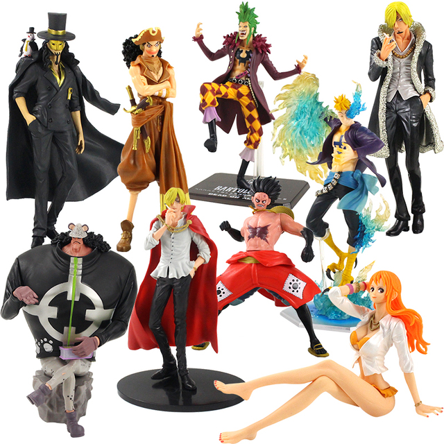Figurki akcji z kolekcji One Piece: Luffy, Sanji, Bartolomeo, Marco, Rob Rucchi, Usopp, Nami, Kuma i Sanji - 16-30cm - Wianko - 1