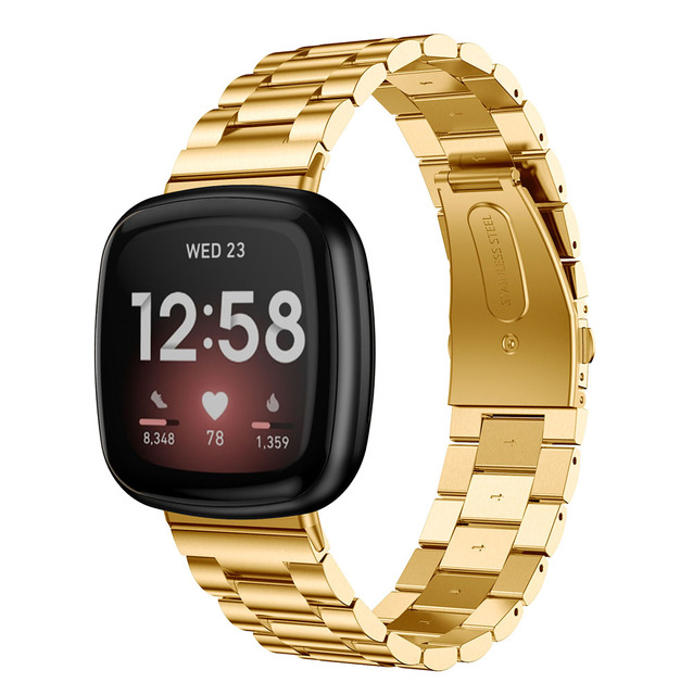 Diamentowy pasek zamienny na nadgarstek do Fitbit Versa 3/Sense - klasyczne męskie i damskie akcesoria do zegarka - Wianko - 8