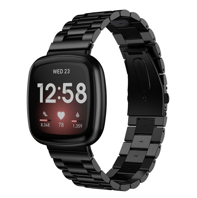 Diamentowy pasek zamienny na nadgarstek do Fitbit Versa 3/Sense - klasyczne męskie i damskie akcesoria do zegarka - Wianko - 3