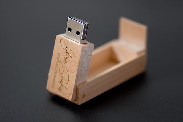 JASTER USB 3.0 Flash Drive z własnym logo, drewniane pudełko - pojemności 128GB, 64GB, 32GB - Wianko - 15