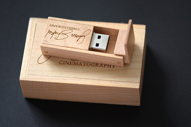JASTER USB 3.0 Flash Drive z własnym logo, drewniane pudełko - pojemności 128GB, 64GB, 32GB - Wianko - 14