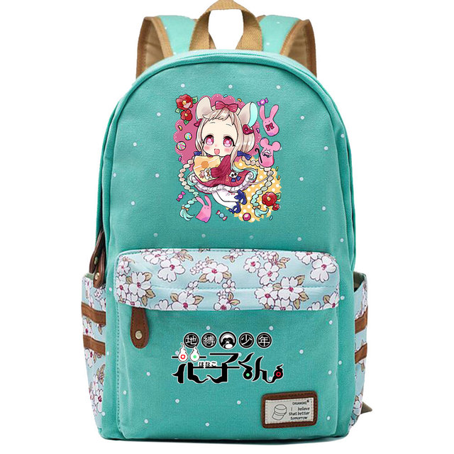 Plecak Anime Toaleta Hanako-kun Chłopiec Dziewczyna Torba Szkolna dla Dzieci i Nastolatków - Wianko - 35