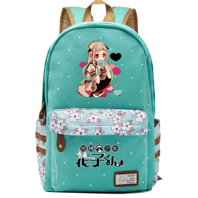 Plecak Anime Toaleta Hanako-kun Chłopiec Dziewczyna Torba Szkolna dla Dzieci i Nastolatków - Wianko - 15