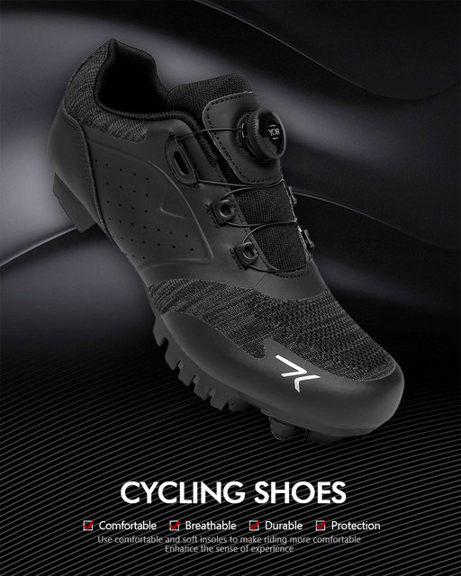 Płaskie obuwie rowerowe MTB Cleat mężczyźni/damskie szosowe/trampki SPD Mountain Route Bike moda oddychająca - Wianko - 2