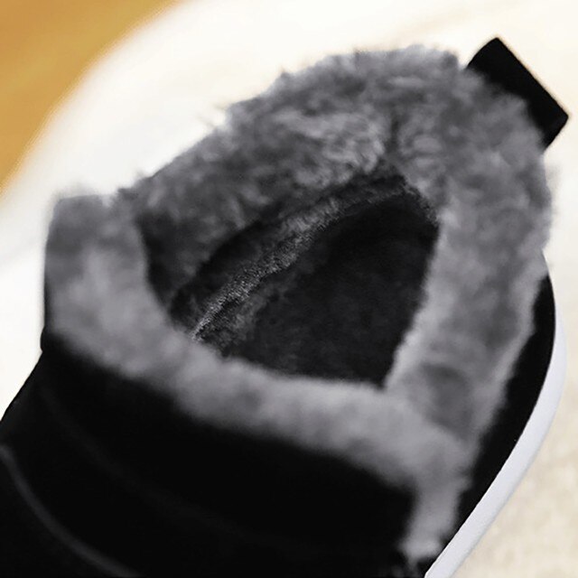 Męskie buty zimowe Retro Trend - futro pluszowe, ciepłe, wodoodporne, świetne na śnieg i do pustyni, botki wojskowe, botas hombre - Wianko - 27