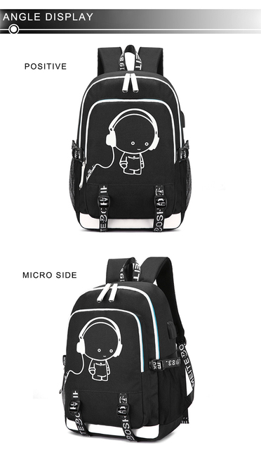 Plecak wielofunkcyjny do laptopa z ładowaniem USB - Link, 2020 - Moda - Dla kobiet i mężczyzn - Dziecięce plecaki szkolne - Wianko - 8