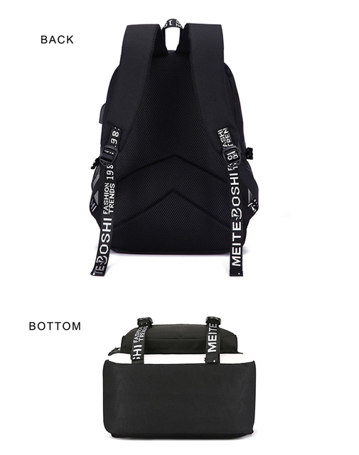 Plecak wielofunkcyjny do laptopa z ładowaniem USB - Link, 2020 - Moda - Dla kobiet i mężczyzn - Dziecięce plecaki szkolne - Wianko - 10