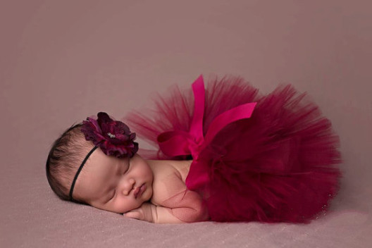 Fotografia niemowlęca: Tutu spódnica i suknia księżniczka dla noworodka - Wianko - 19