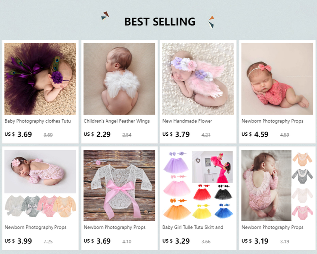 Fotografia niemowlęca: Tutu spódnica i suknia księżniczka dla noworodka - Wianko - 1
