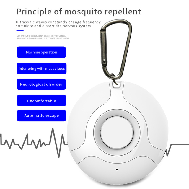 Przenośne ultradźwiękowe urządzenie przeciw komarom i myszom z możliwością ładowania przez port USB - Wianko - 6