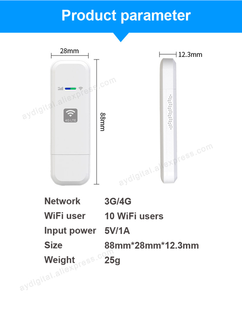 Przenośny ruter 4G LDW931 z modemem USB i slotem na kartę nano SIM - Wianko - 8