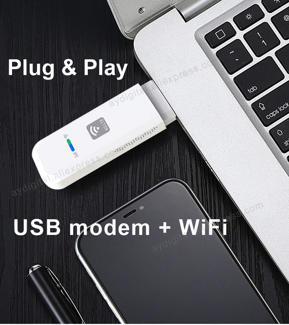 Przenośny ruter 4G LDW931 z modemem USB i slotem na kartę nano SIM - Wianko - 3