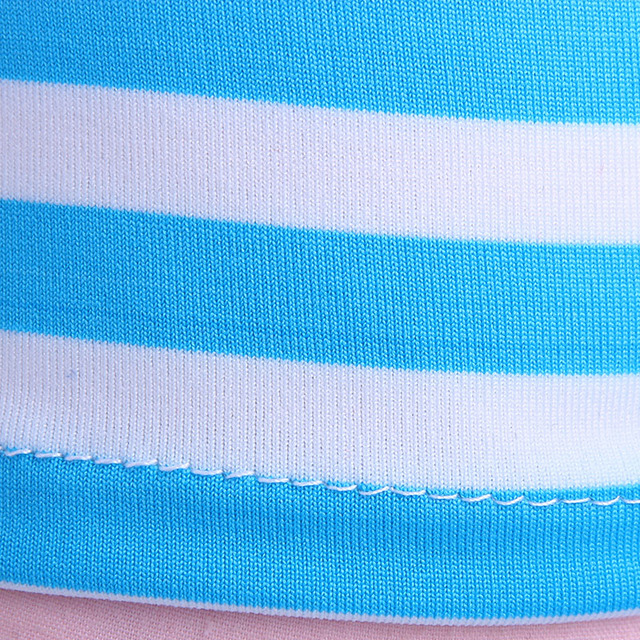 Ubranka dla lalki - różnorodne jednokolorowe koszulki w paski (18 Cal) - Wianko - 46
