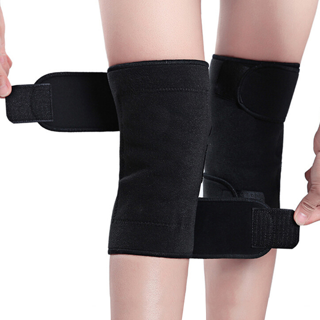 Ochraniacze na kolana z turmalinem i samo ogrzewaniem, 8 magnesów, terapia zapalenia stawów, ulga w bólu, wsparcie stawów - Wianko - 4