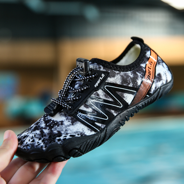 Chłopięce i dziewczęce buty do sportów wodnych Aqua Shoe Barefoot - szybkoschnące, antypoślizgowe, oddychające, idealne na plażę i brodzenie - Wianko - 158