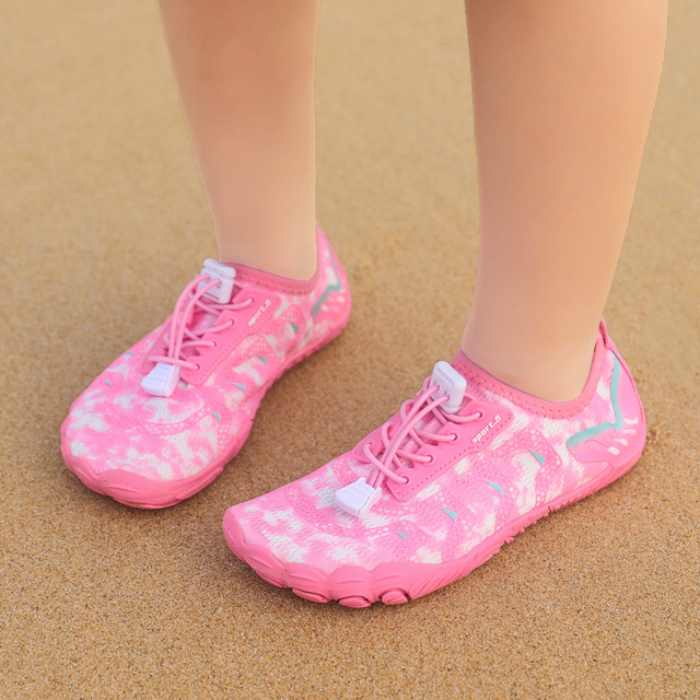 Chłopięce i dziewczęce buty do sportów wodnych Aqua Shoe Barefoot - szybkoschnące, antypoślizgowe, oddychające, idealne na plażę i brodzenie - Wianko - 131