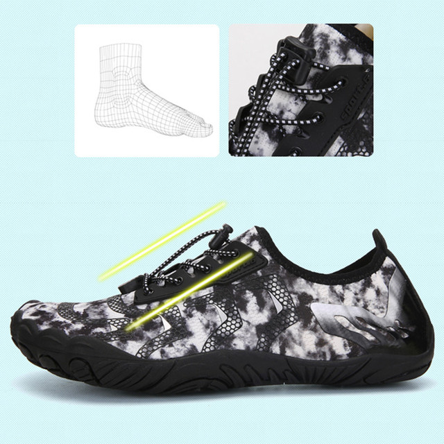 Chłopięce i dziewczęce buty do sportów wodnych Aqua Shoe Barefoot - szybkoschnące, antypoślizgowe, oddychające, idealne na plażę i brodzenie - Wianko - 100