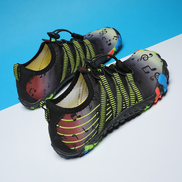 Chłopięce i dziewczęce buty do sportów wodnych Aqua Shoe Barefoot - szybkoschnące, antypoślizgowe, oddychające, idealne na plażę i brodzenie - Wianko - 67