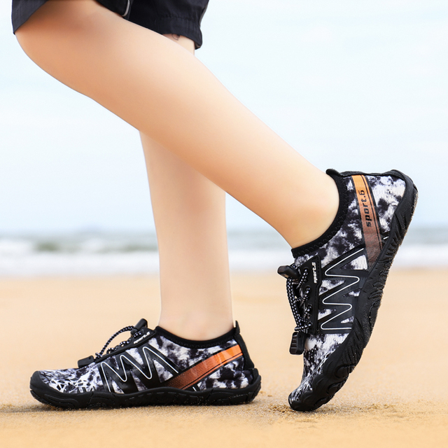 Chłopięce i dziewczęce buty do sportów wodnych Aqua Shoe Barefoot - szybkoschnące, antypoślizgowe, oddychające, idealne na plażę i brodzenie - Wianko - 202