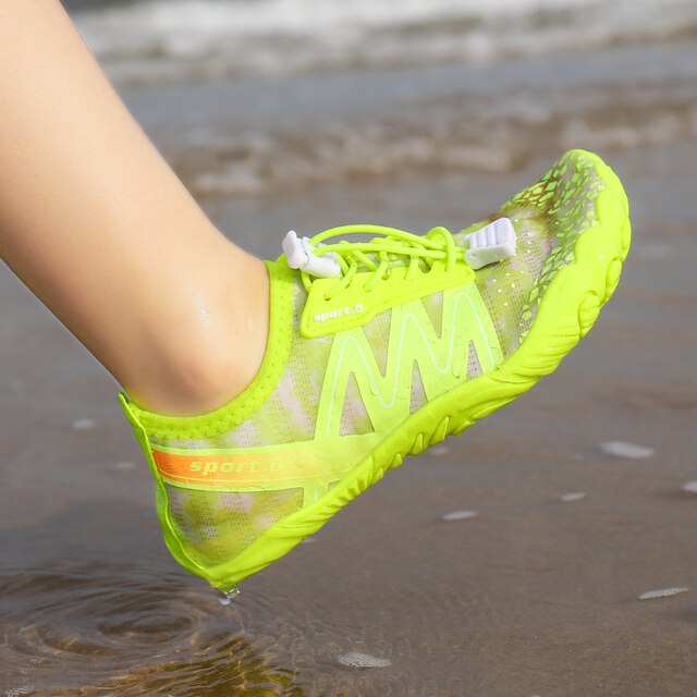 Chłopięce i dziewczęce buty do sportów wodnych Aqua Shoe Barefoot - szybkoschnące, antypoślizgowe, oddychające, idealne na plażę i brodzenie - Wianko - 210