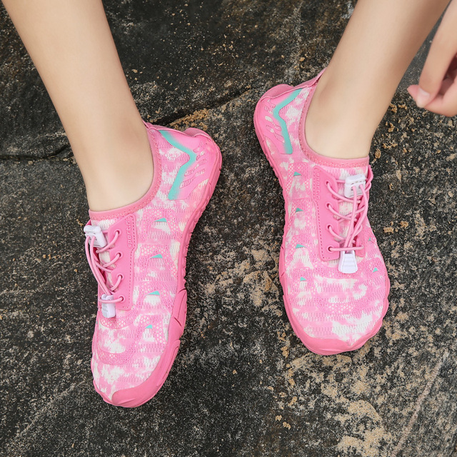 Chłopięce i dziewczęce buty do sportów wodnych Aqua Shoe Barefoot - szybkoschnące, antypoślizgowe, oddychające, idealne na plażę i brodzenie - Wianko - 115