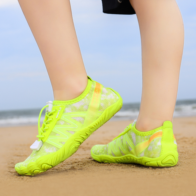 Chłopięce i dziewczęce buty do sportów wodnych Aqua Shoe Barefoot - szybkoschnące, antypoślizgowe, oddychające, idealne na plażę i brodzenie - Wianko - 204