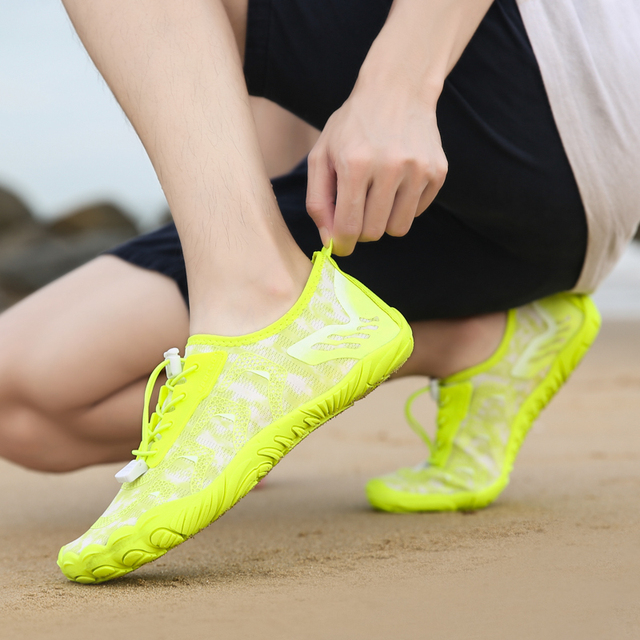 Chłopięce i dziewczęce buty do sportów wodnych Aqua Shoe Barefoot - szybkoschnące, antypoślizgowe, oddychające, idealne na plażę i brodzenie - Wianko - 122