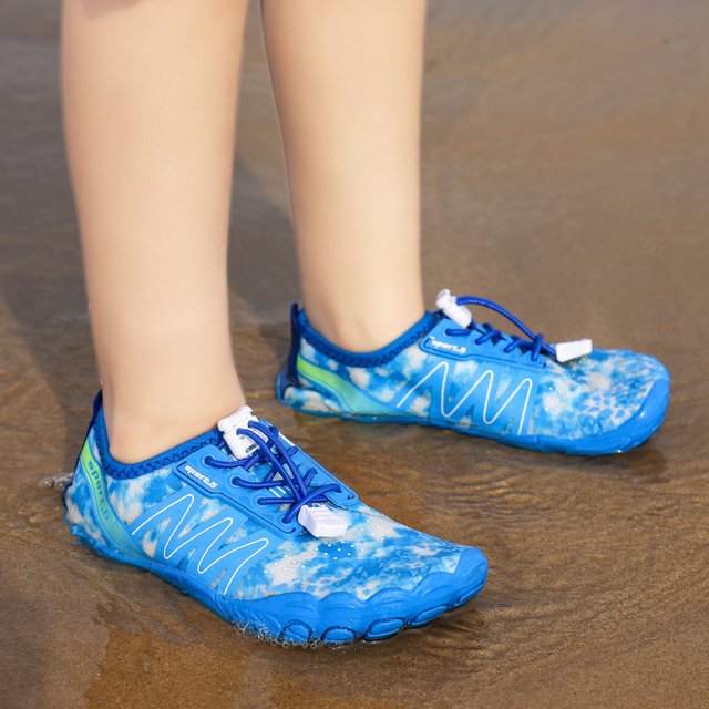 Chłopięce i dziewczęce buty do sportów wodnych Aqua Shoe Barefoot - szybkoschnące, antypoślizgowe, oddychające, idealne na plażę i brodzenie - Wianko - 205