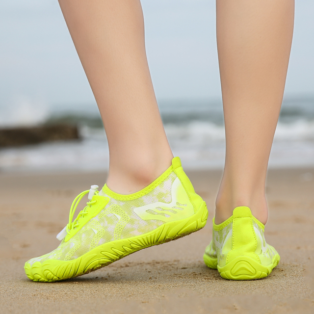 Chłopięce i dziewczęce buty do sportów wodnych Aqua Shoe Barefoot - szybkoschnące, antypoślizgowe, oddychające, idealne na plażę i brodzenie - Wianko - 125