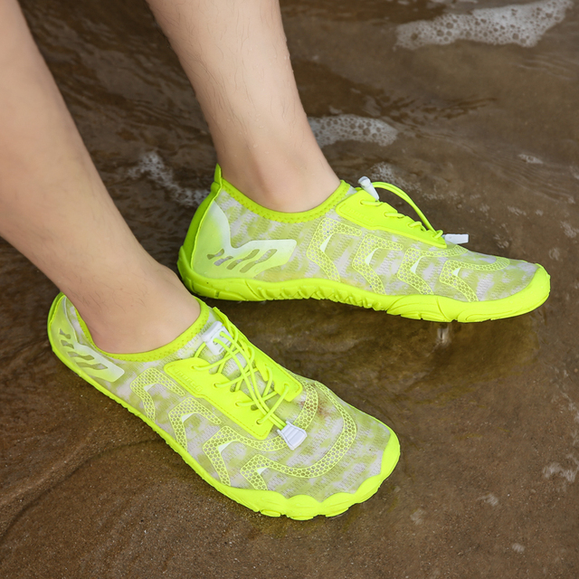 Chłopięce i dziewczęce buty do sportów wodnych Aqua Shoe Barefoot - szybkoschnące, antypoślizgowe, oddychające, idealne na plażę i brodzenie - Wianko - 130