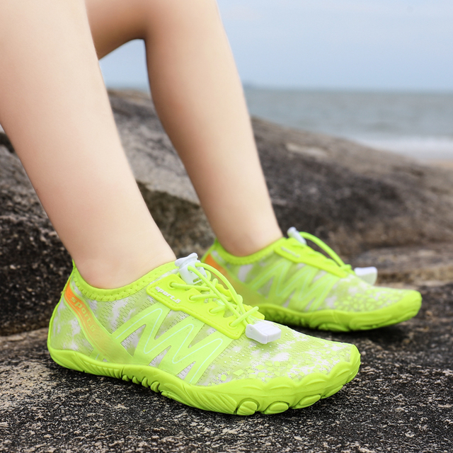 Chłopięce i dziewczęce buty do sportów wodnych Aqua Shoe Barefoot - szybkoschnące, antypoślizgowe, oddychające, idealne na plażę i brodzenie - Wianko - 196